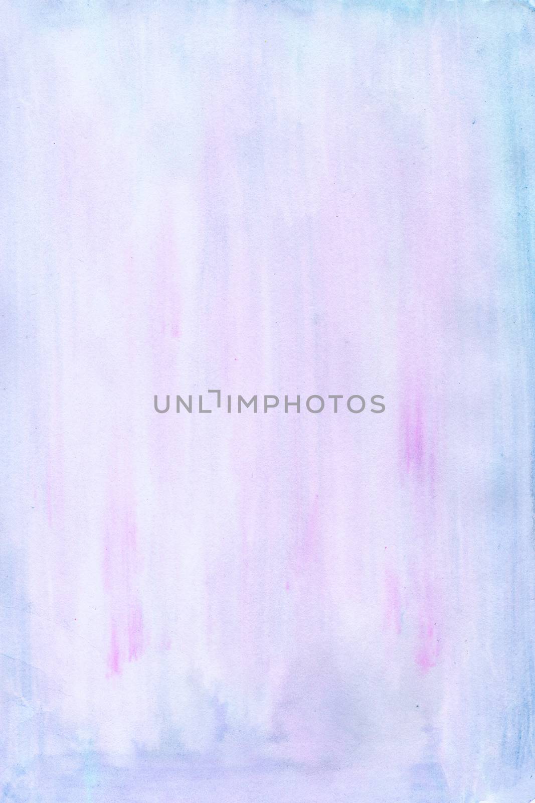 Watercolor pastel texture effect background of blue purple by ant