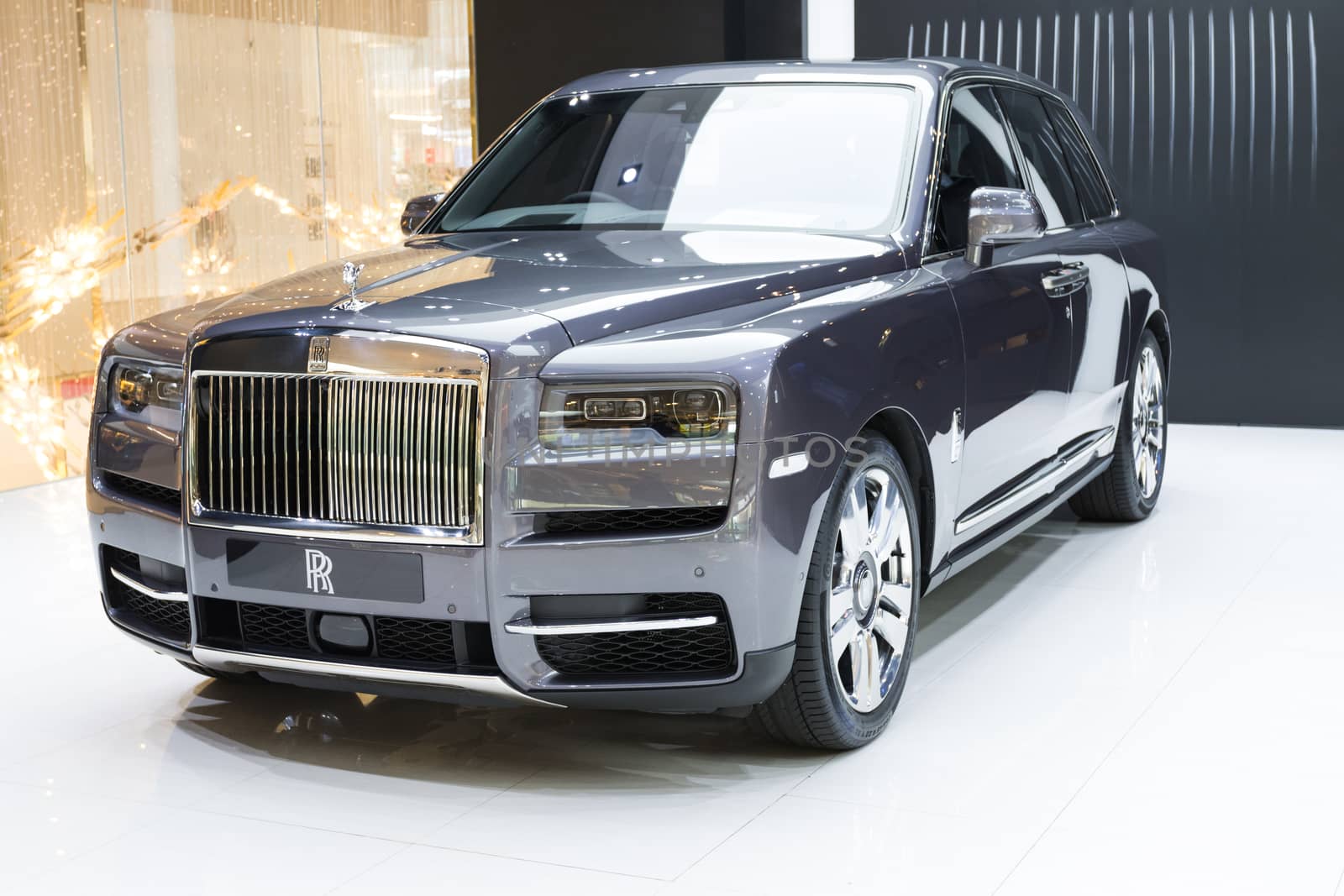 Bangkok Thailand:- June 28, 2020:- Rolls-Royce car show at show room for sales at Bangkok Thailand
