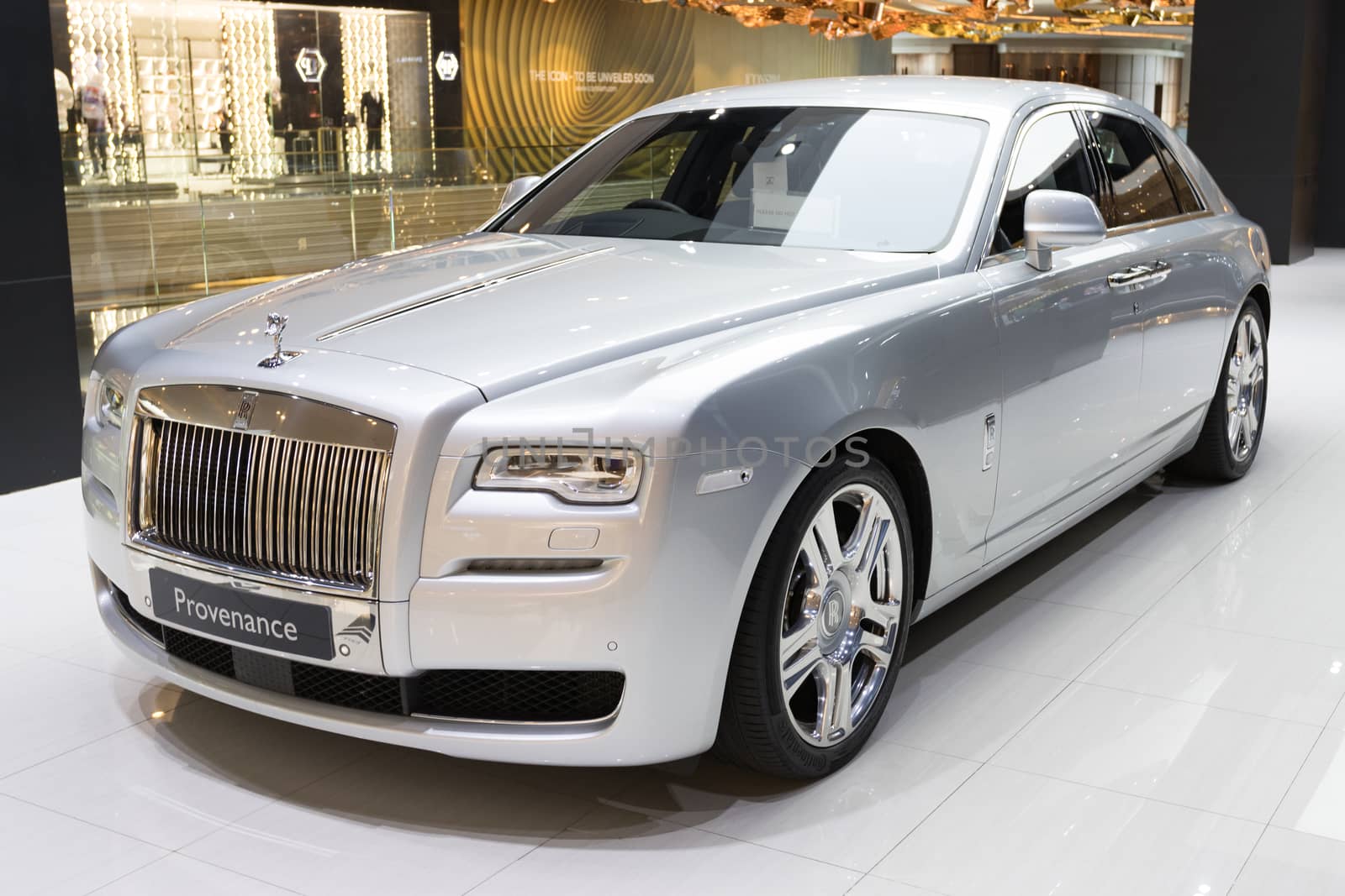 Bangkok Thailand:- June 28, 2020:- Rolls-Royce car show at show room for sales at Bangkok Thailand