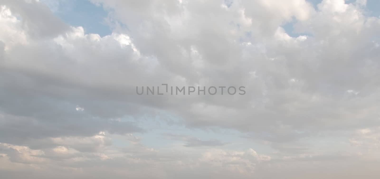 Beautiful morning sky in pastel colours