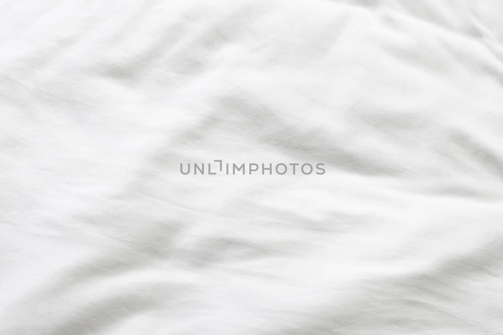 White cloth abstract background with smooth waves