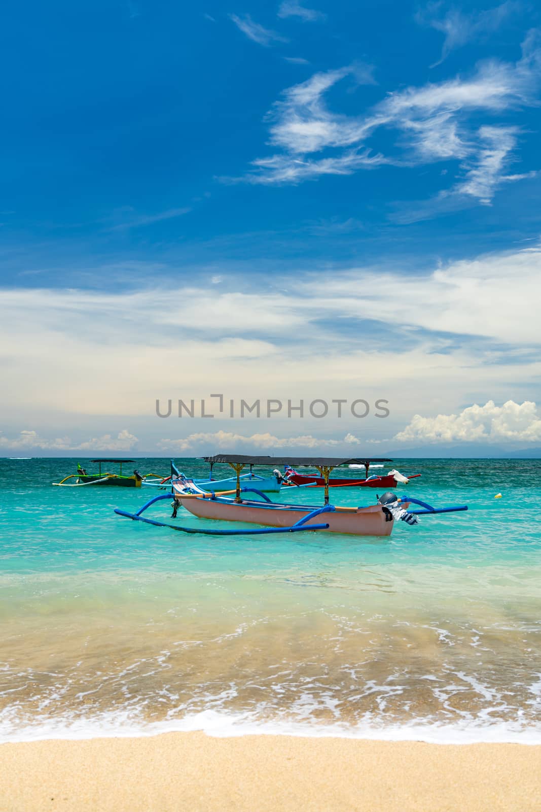 Kuta beach in Bali indonesia