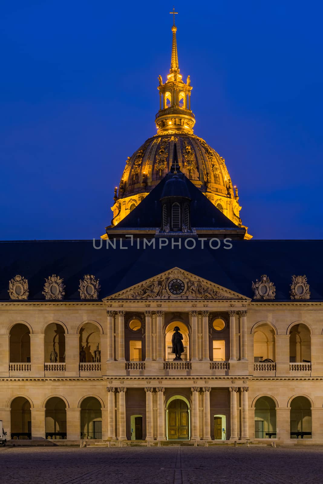 The Invalides in Paris France