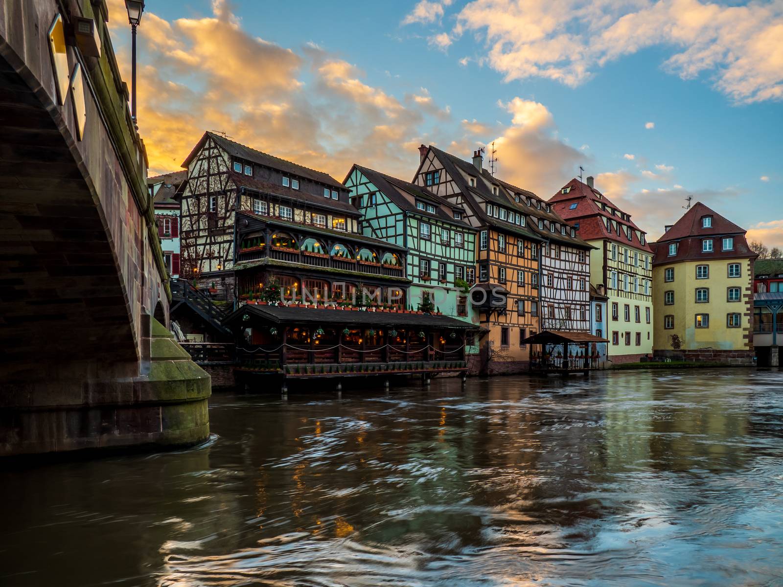 Petite France area in Strasbourg Alsace