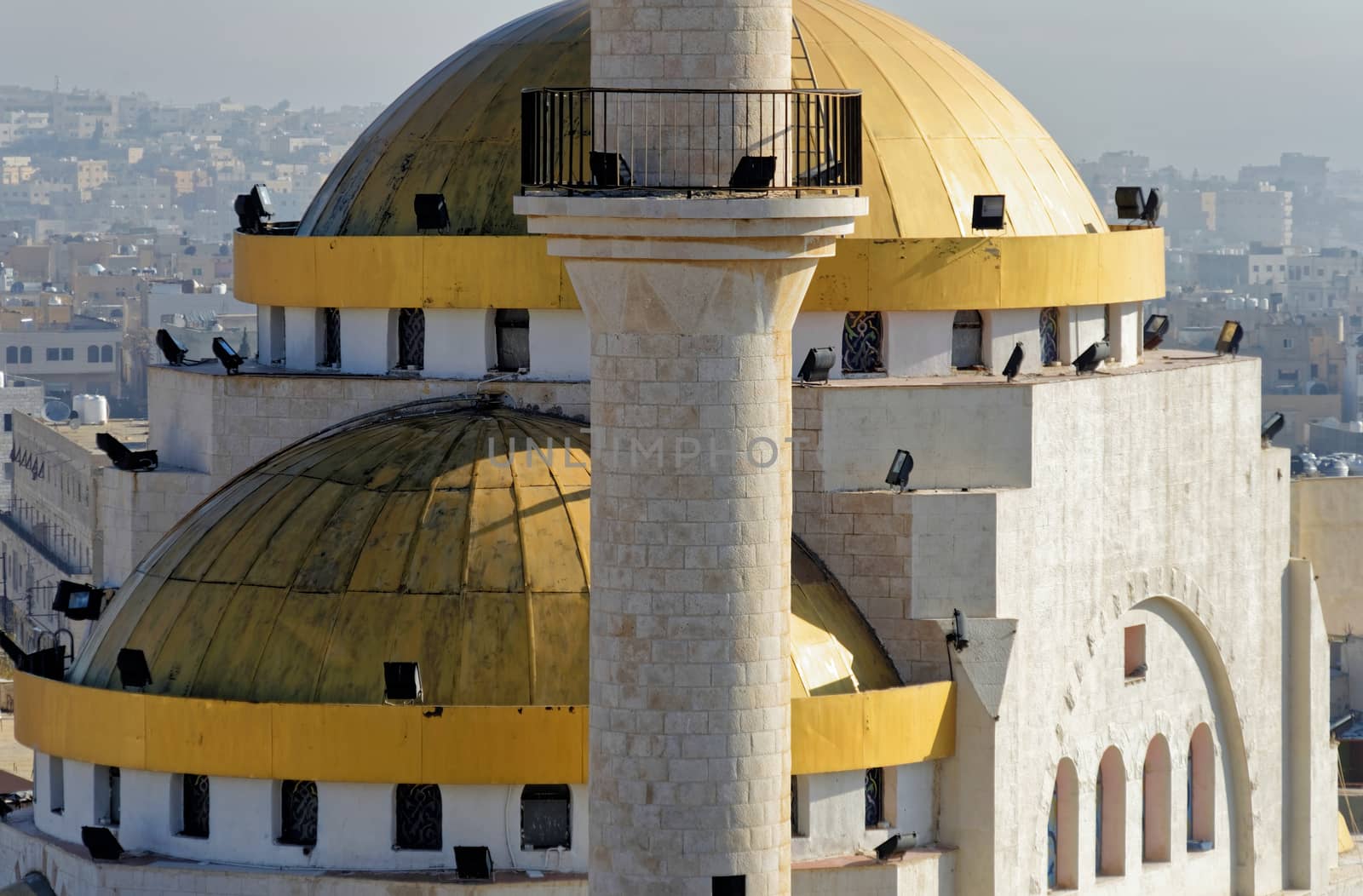 Zoomed view of the mosque of Madaba by geogif