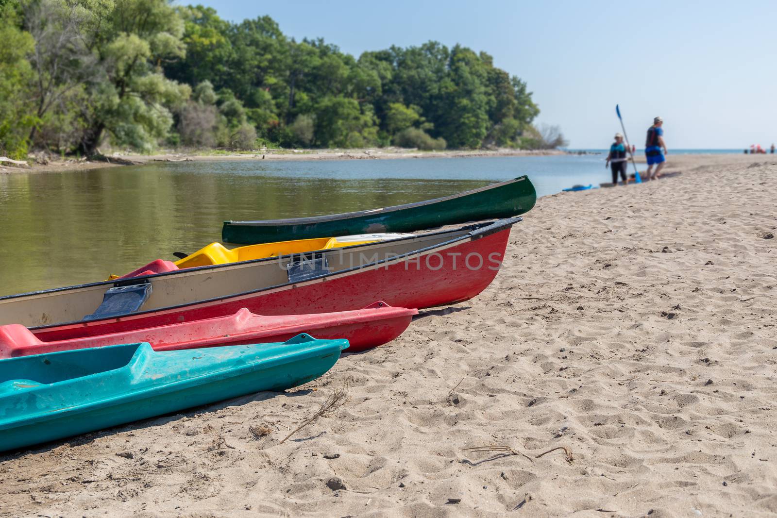 Kayaking on Rouge River, Toronto, Canada by magicbones