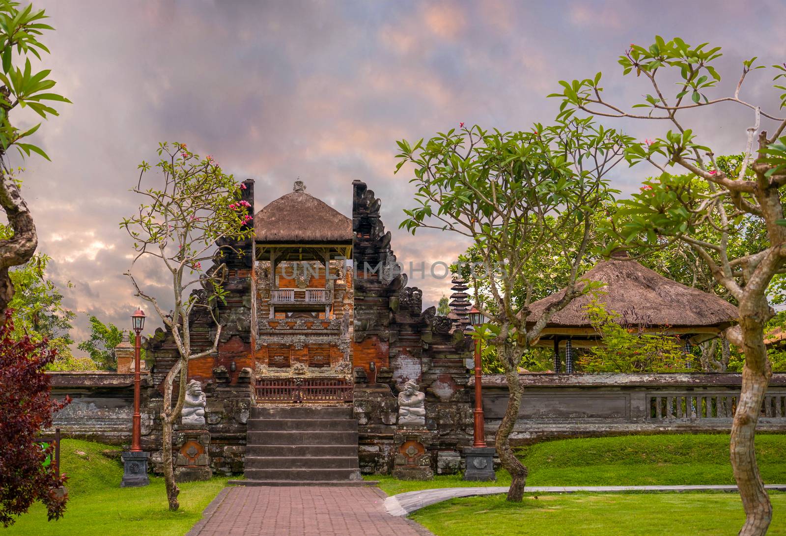 royal temple of Mengwi Empire located in Mengwi, Badung regency that is famous places of interest in Bali.