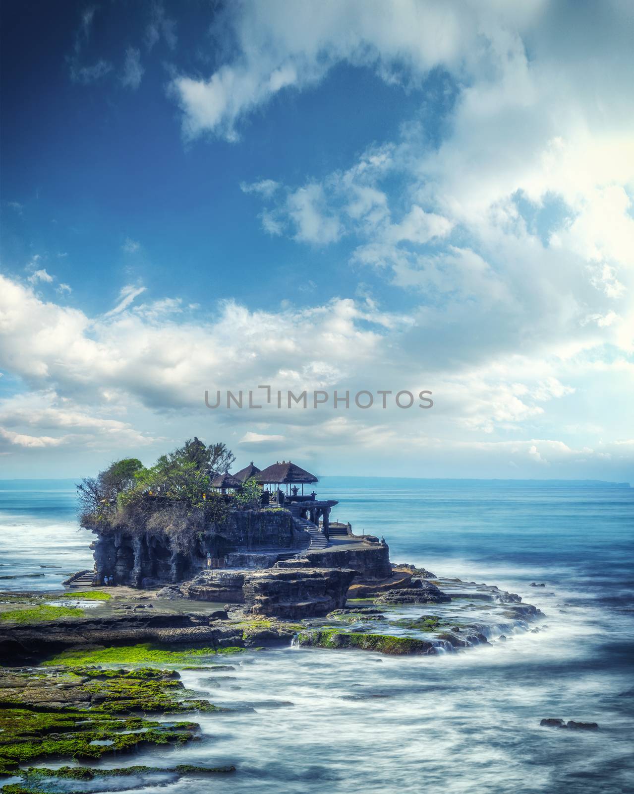 The temple "Tanah Lot" on the island of Bali, Indonesia