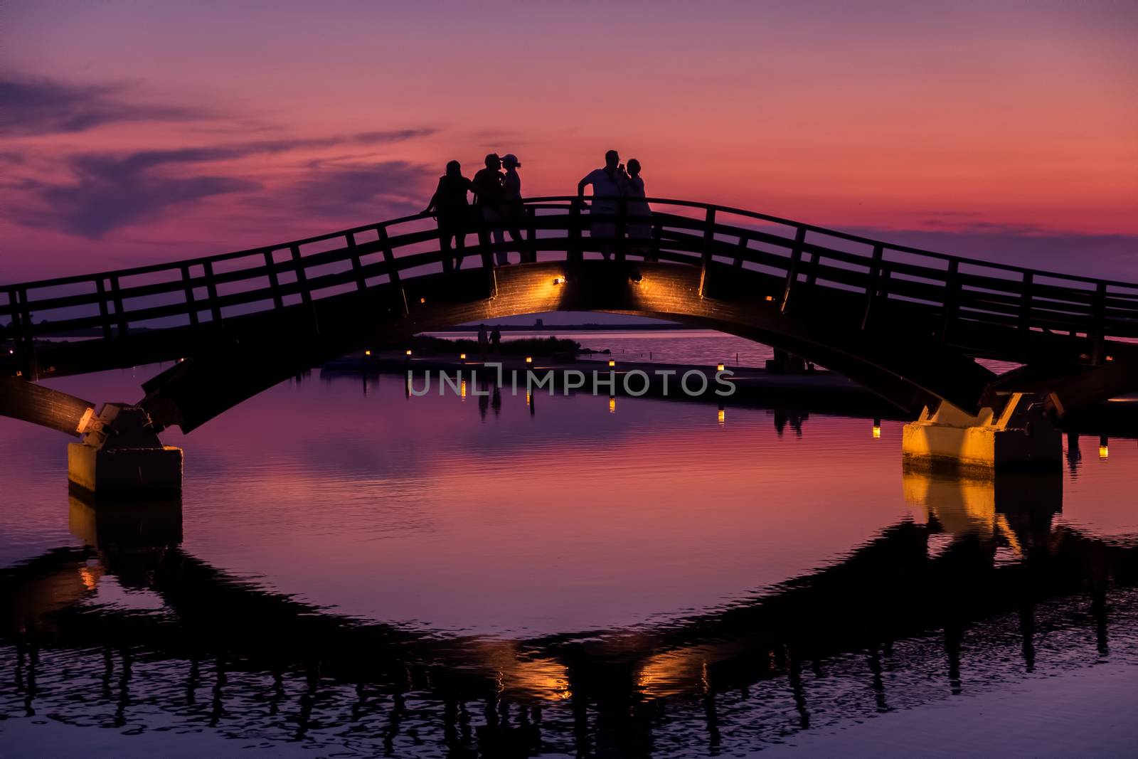 Lefkada Marina at sunset by magicbones