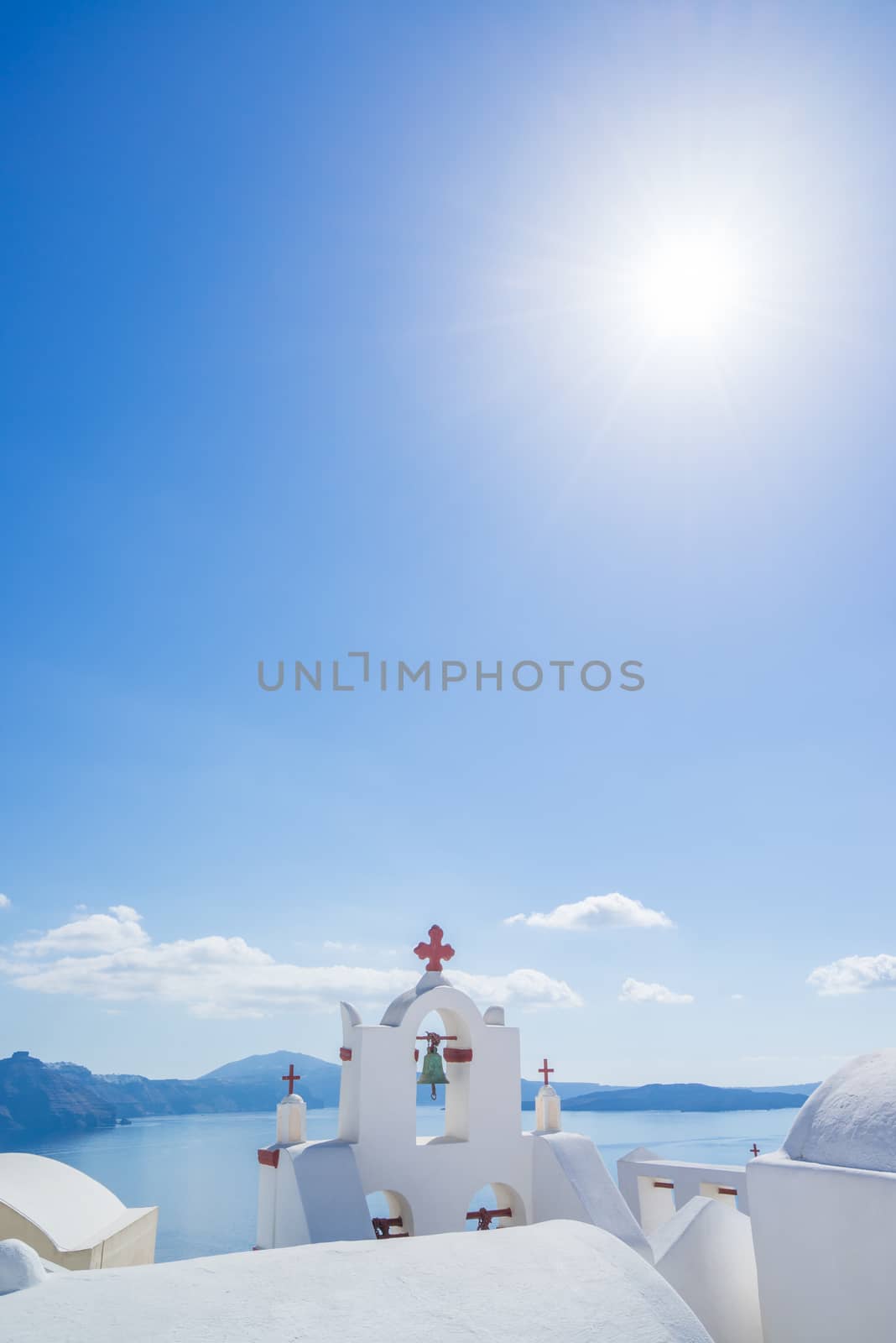 Church of Oia in Santorini island Greece