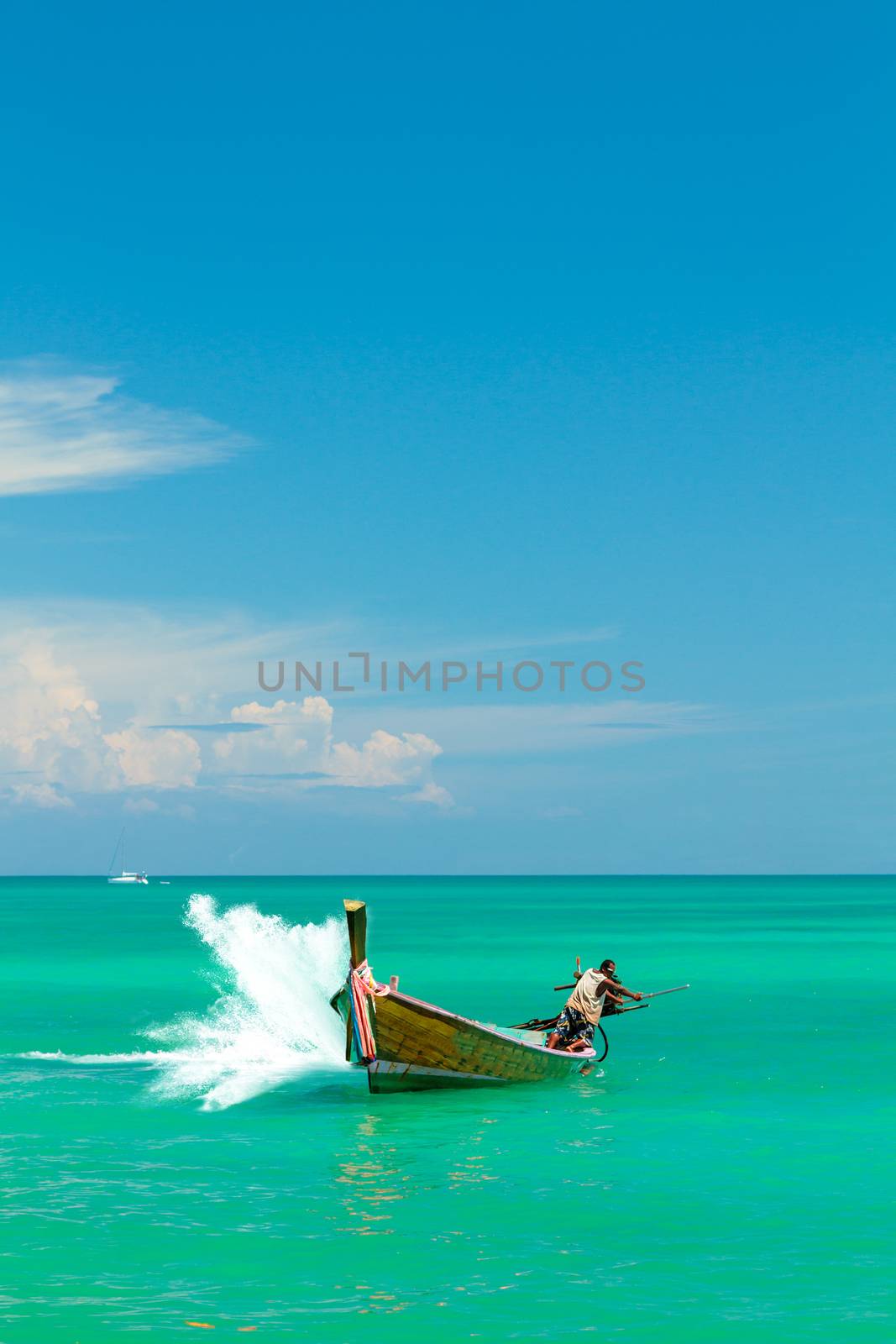 National Thailands long tailed boat 