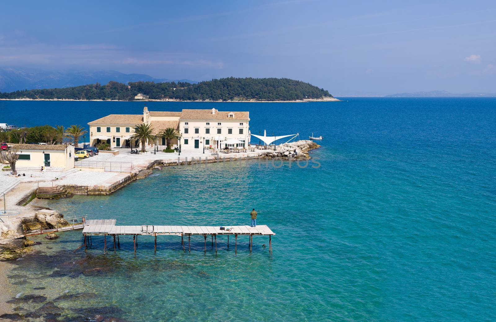 View of Corfu in Greece