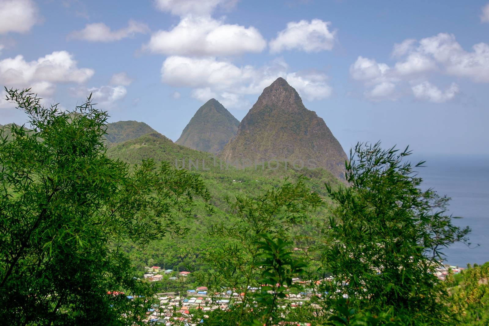 The Pitons, St Lucia
