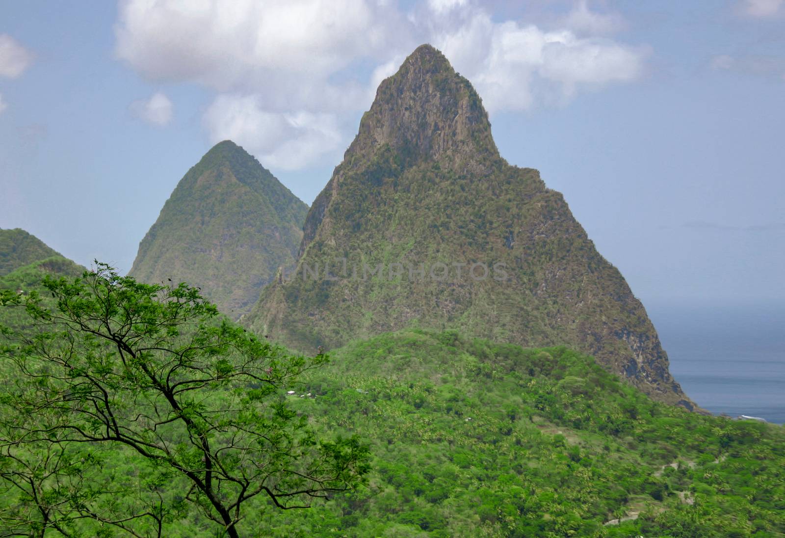 The Pitons, St Lucia