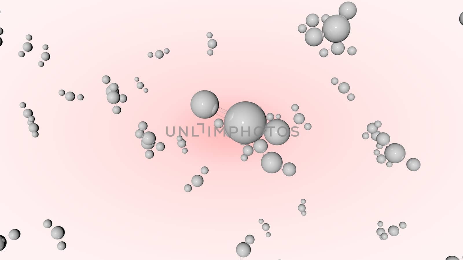 Science background with chemical formulas against colored background by Photochowk