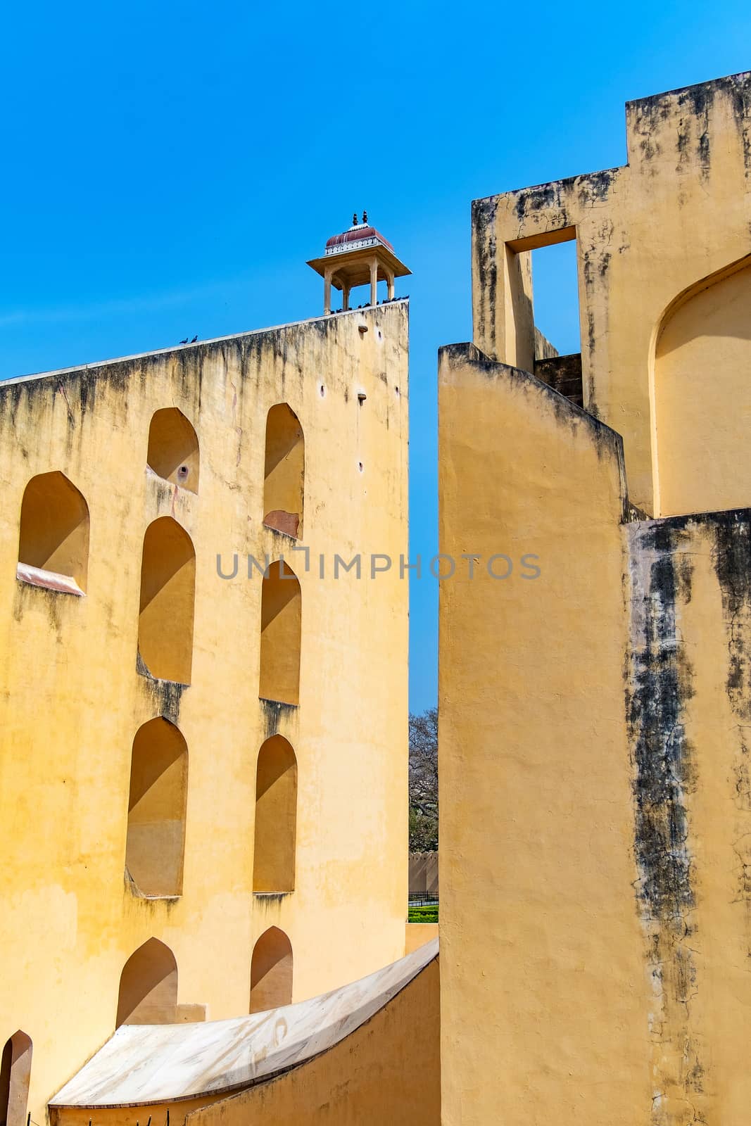 Jantar Mantar, an astronomical park in Jaipur, Rajasthan, India. by Tanarch