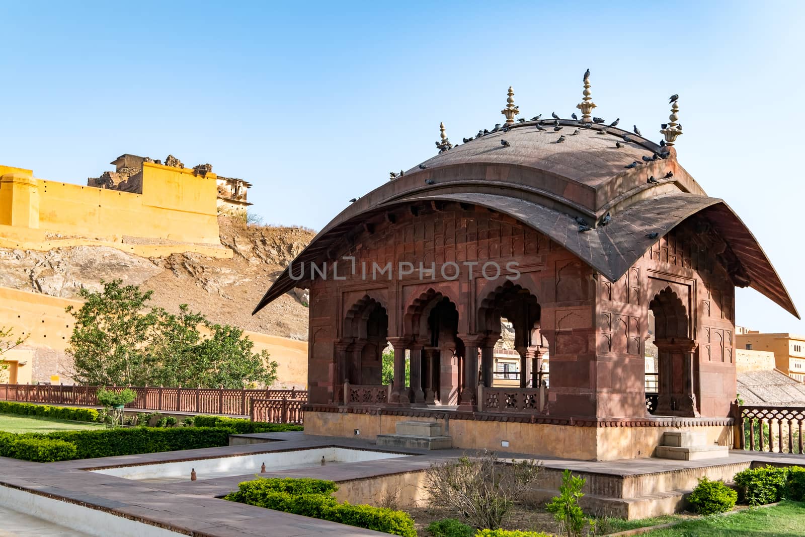 Amer Fort in Jaipur, Rajasthan, India. by Tanarch