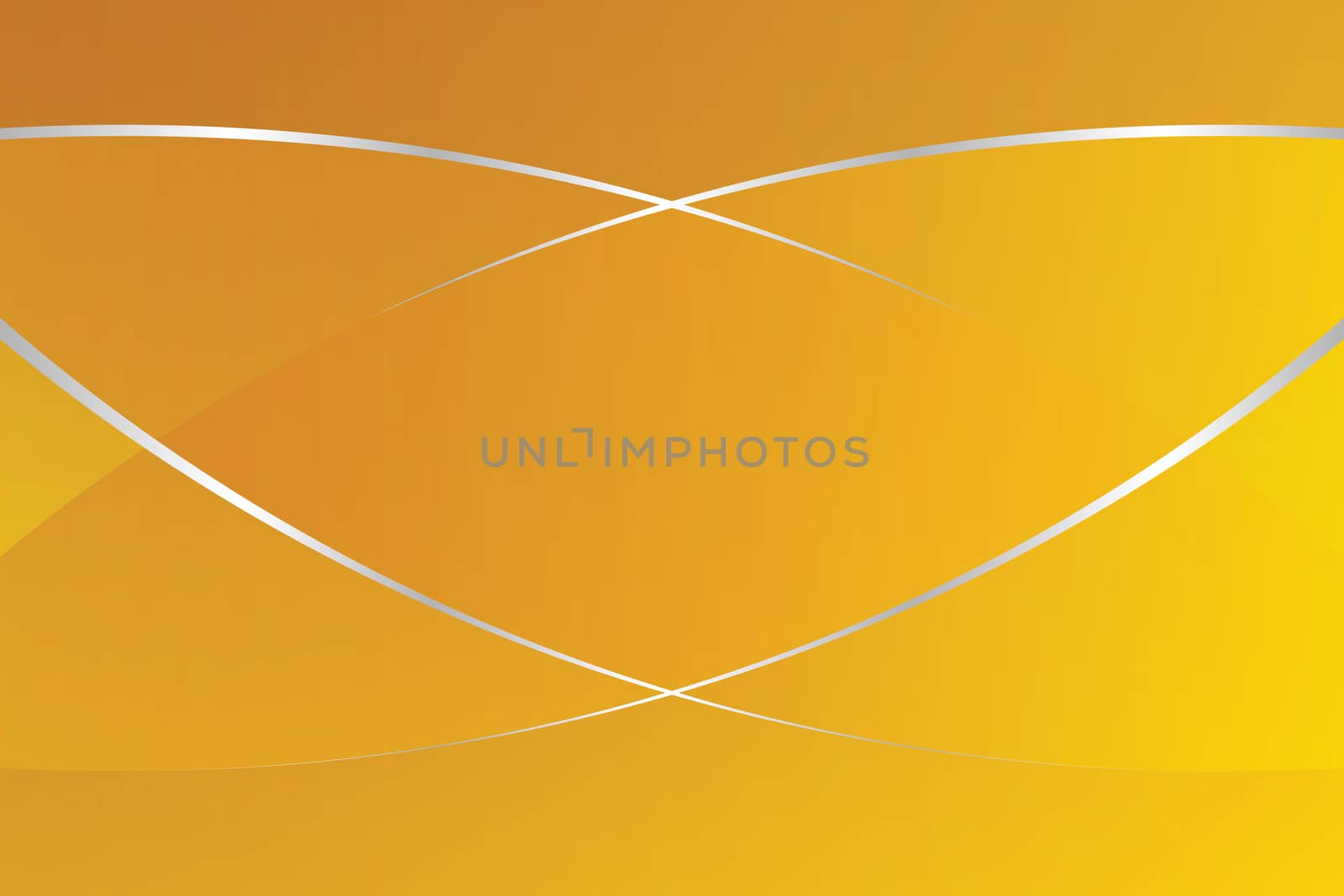 yellow gold gradient color soft light and silver line graphic for cosmetics banner advertising luxury modern background (illustration)