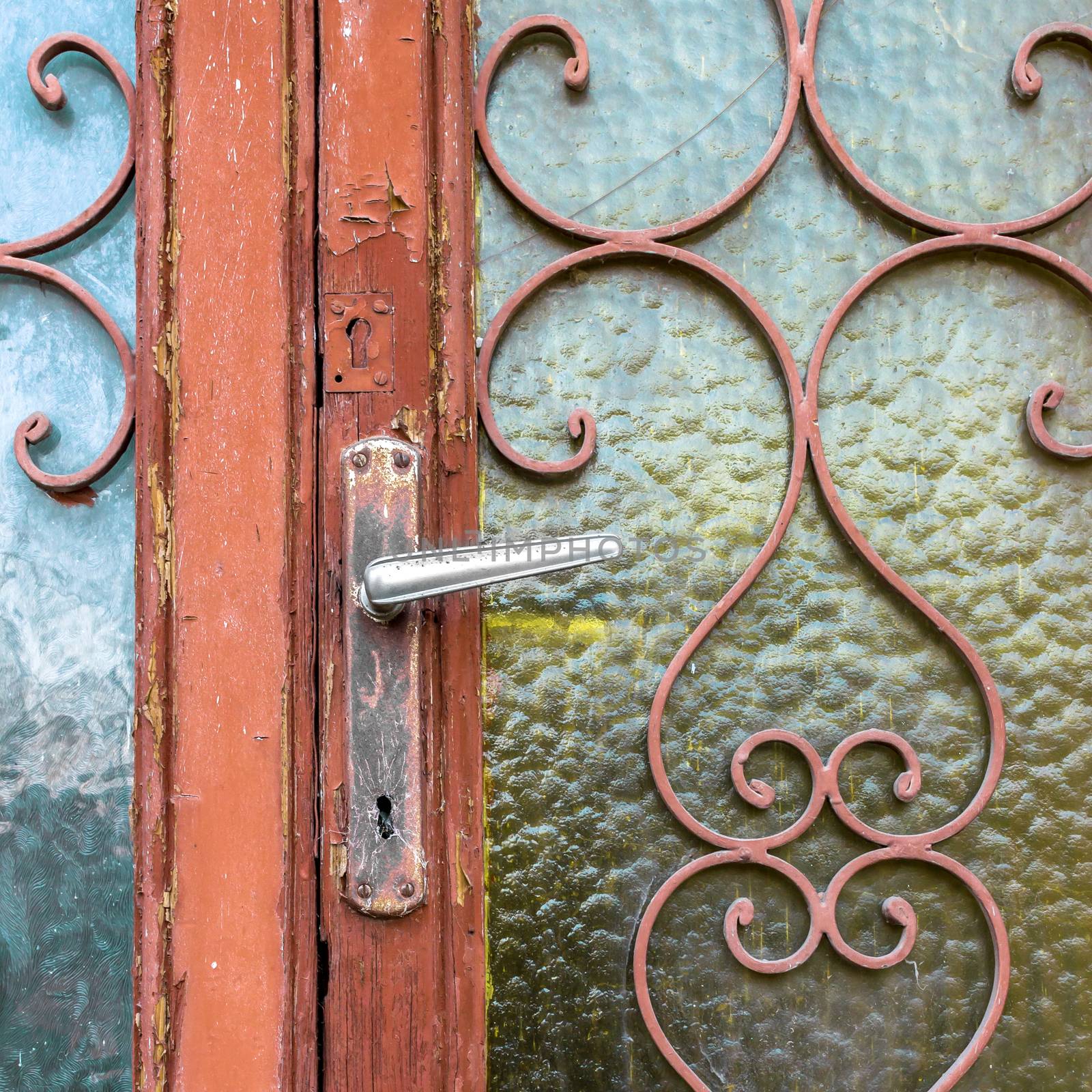 Ancient door by germanopoli