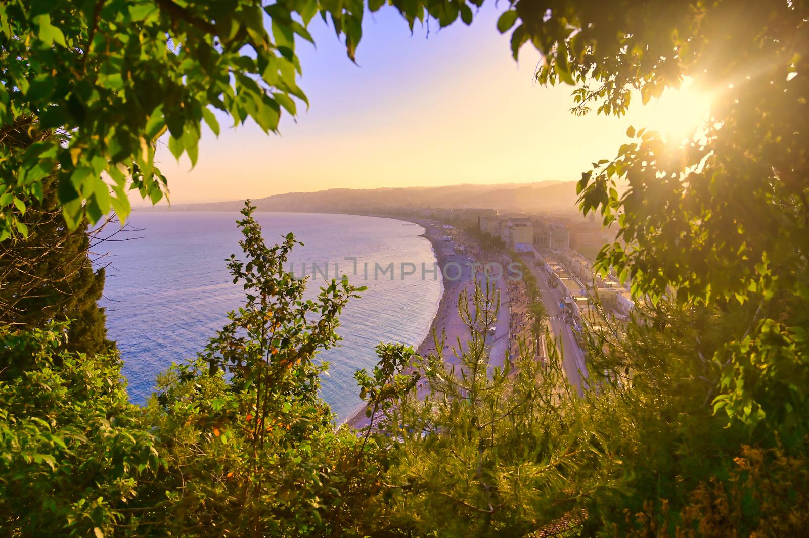 The Promenade des Anglais in Nice, France by jbyard22