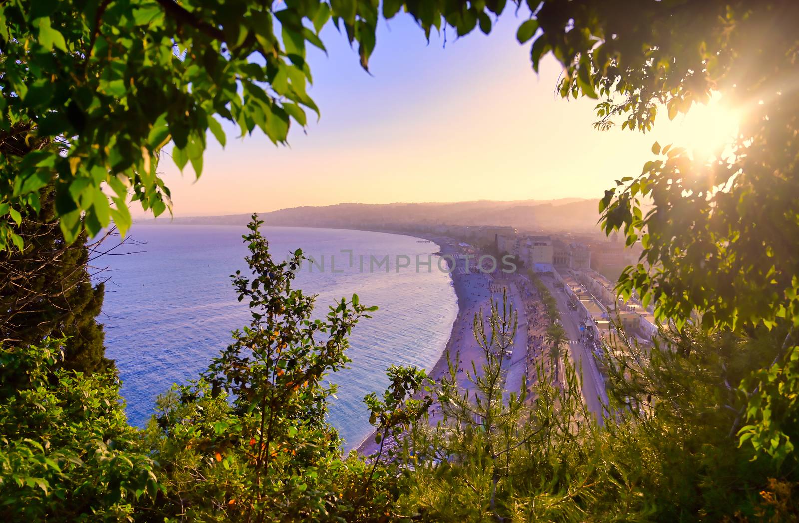 The Promenade des Anglais in Nice, France by jbyard22