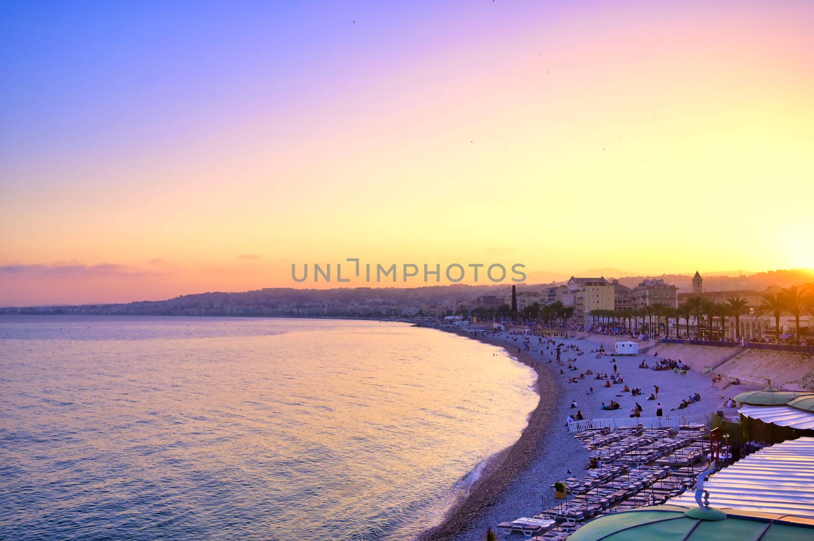 The Promenade des Anglais in Nice, France by jbyard22