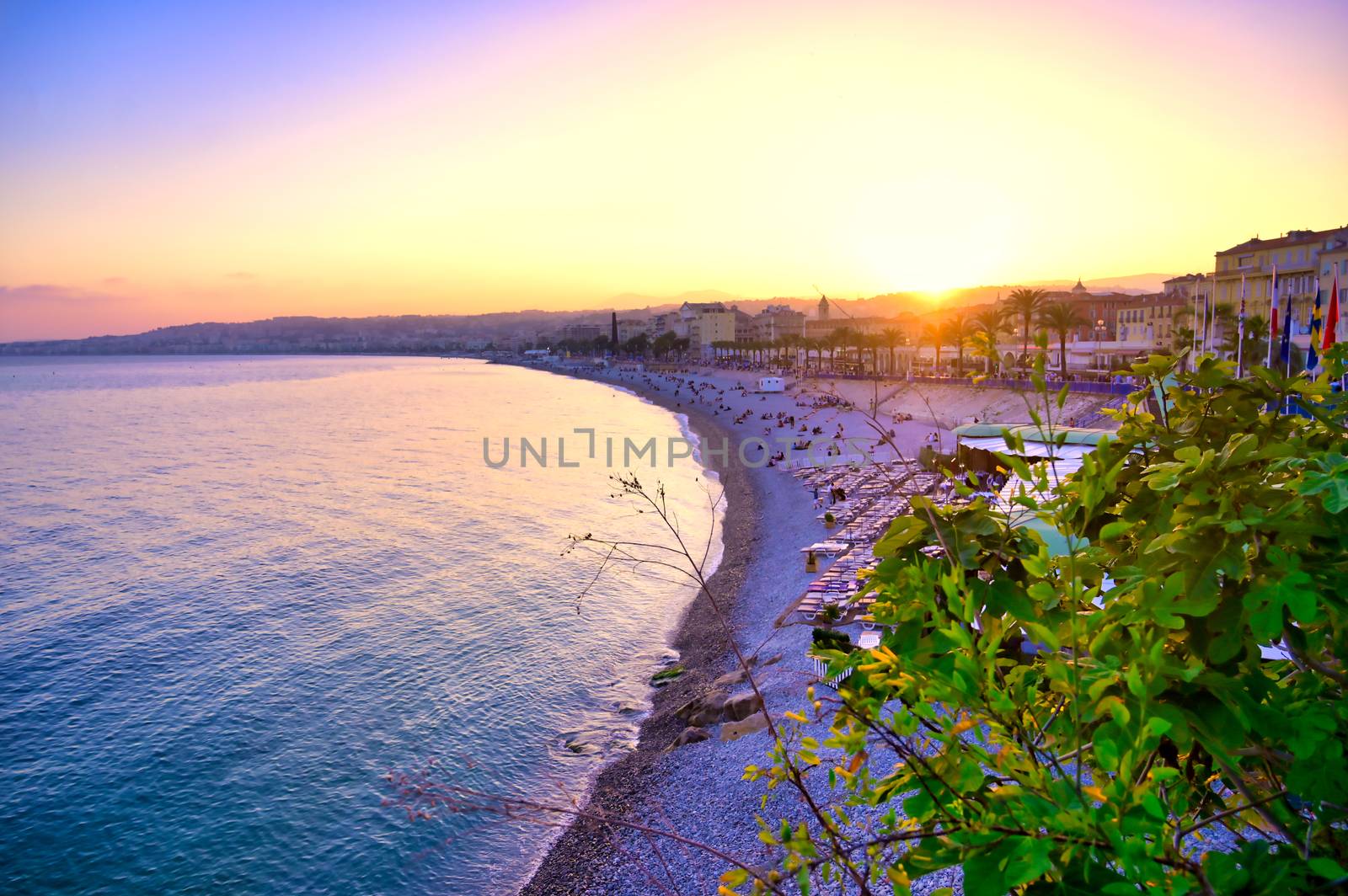 The Promenade des Anglais in Nice, France by jbyard22