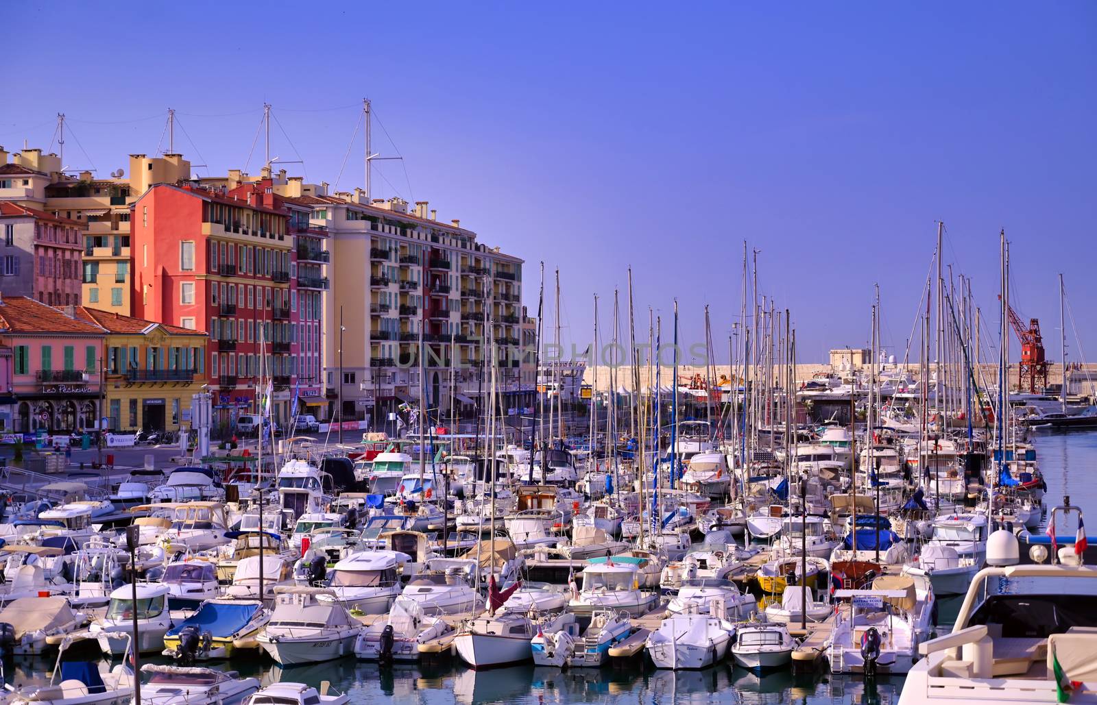 Port of Nice, France by jbyard22