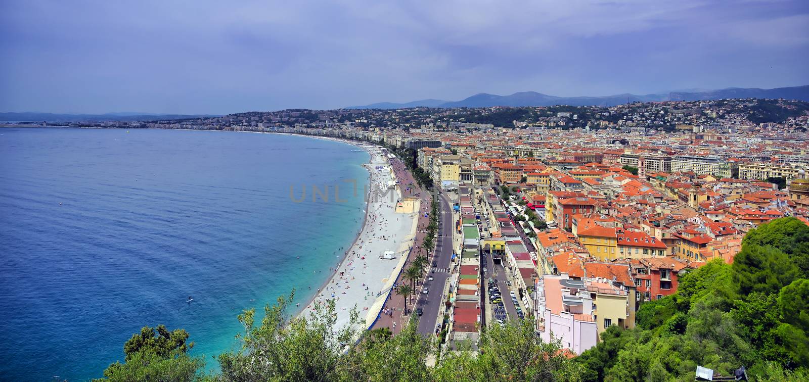 The Promenade des Anglais in Nice, France by jbyard22