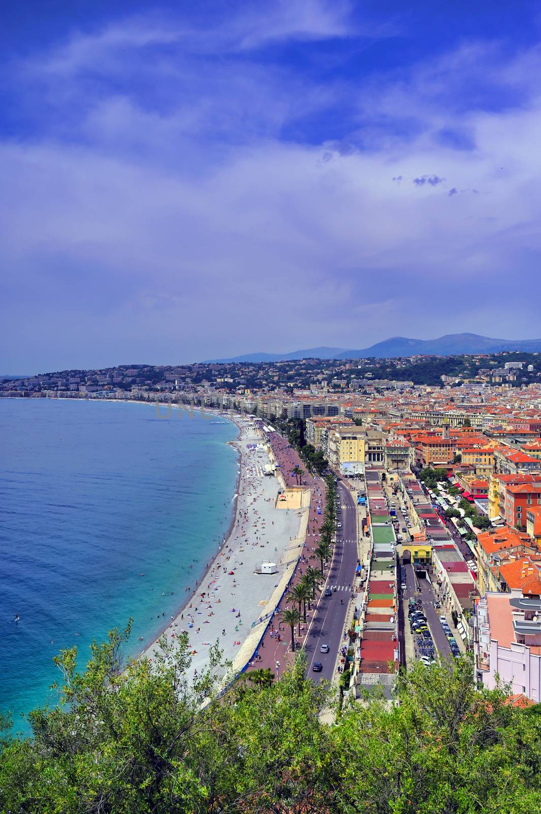 The Promenade des Anglais in Nice, France by jbyard22