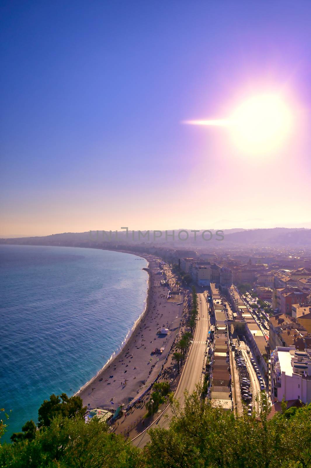 The Promenade des Anglais in Nice, France by jbyard22