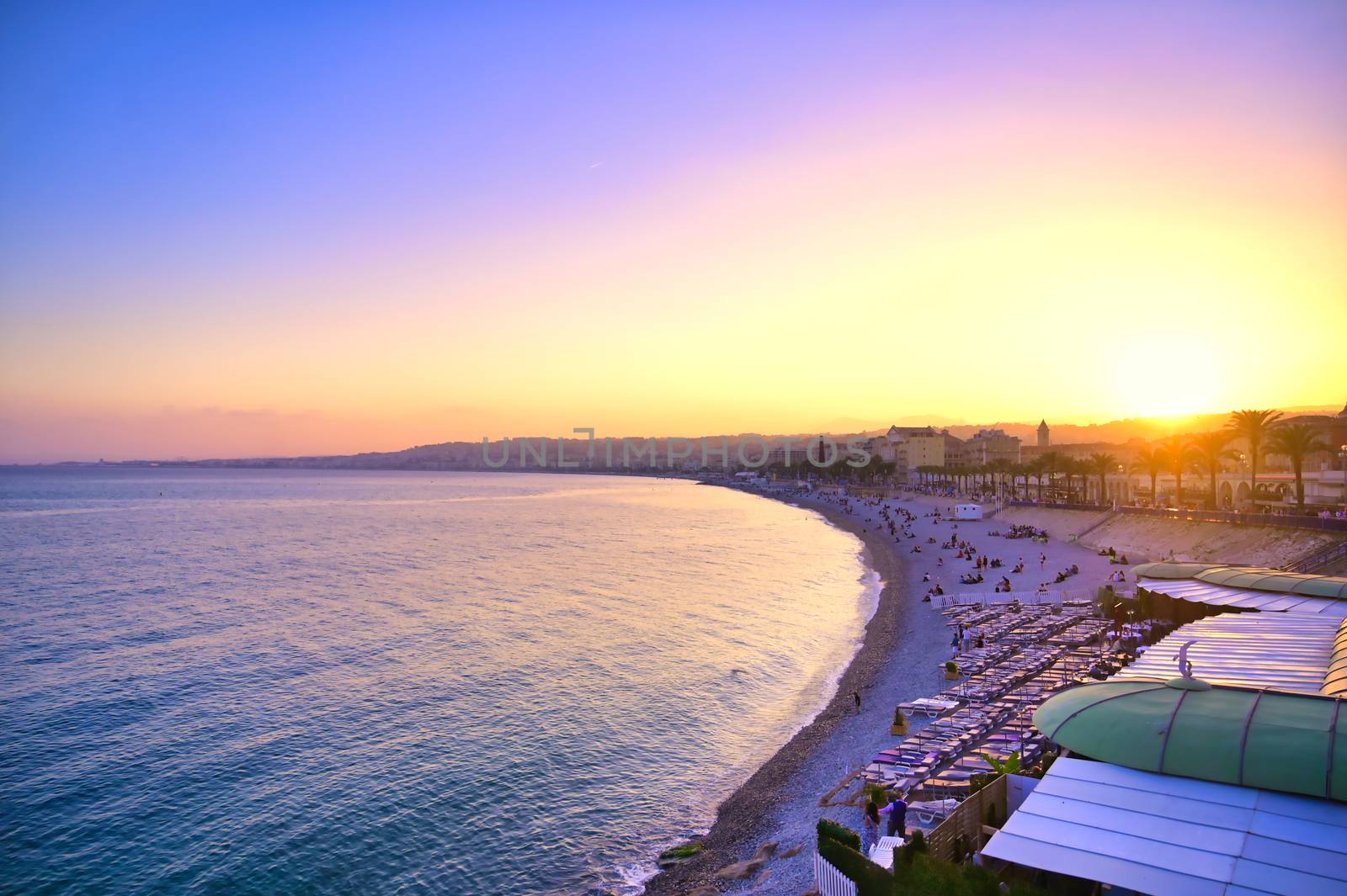 The Promenade des Anglais in Nice, France by jbyard22