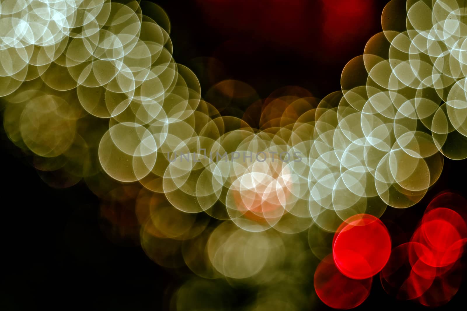 Beautiful shiny background with booble bokeh. Festive Christmas elegant abstract background. Picture with copy space.