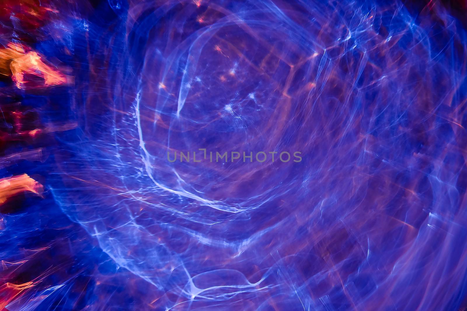 Space Background with Colorful Galaxy Clouds. Beautiful of universe. Abstract lens flare. Concept image of space or time travel background over dark colors and bright lights. Copy space.