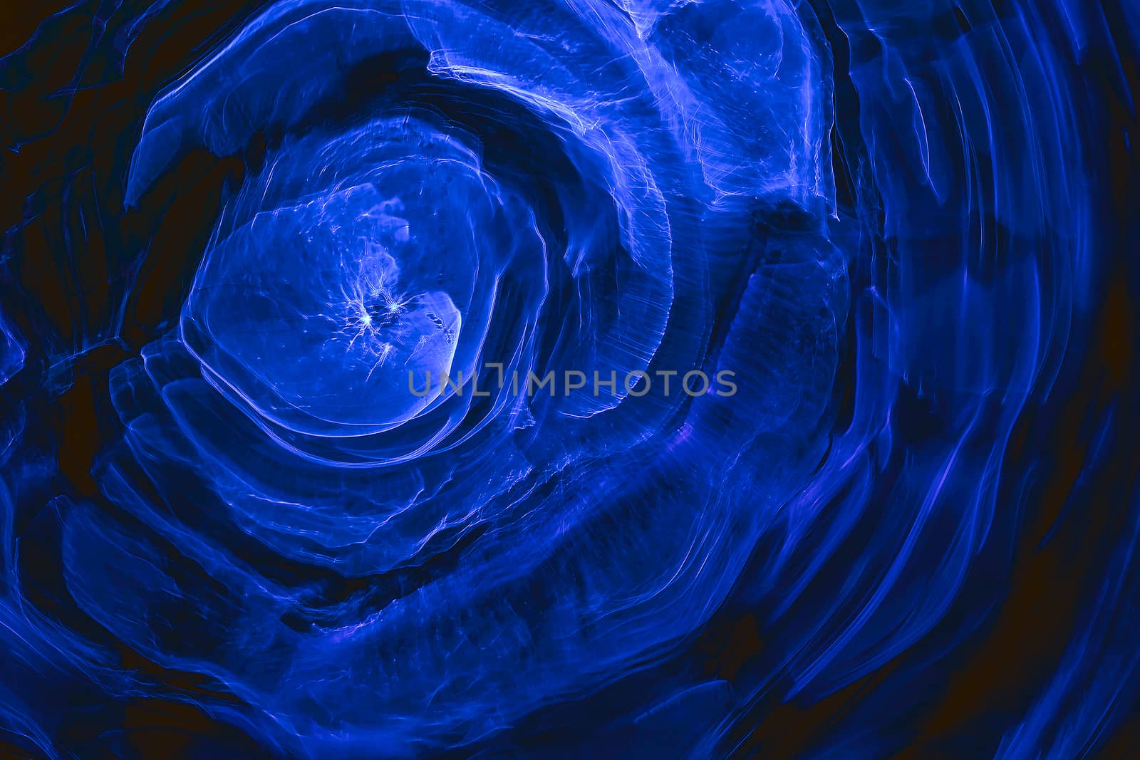 Abstract concept image of space background. Cosmic blue clouds of mist on bright color backgrounds. Galaxy creative background. Starfield. Copy space.