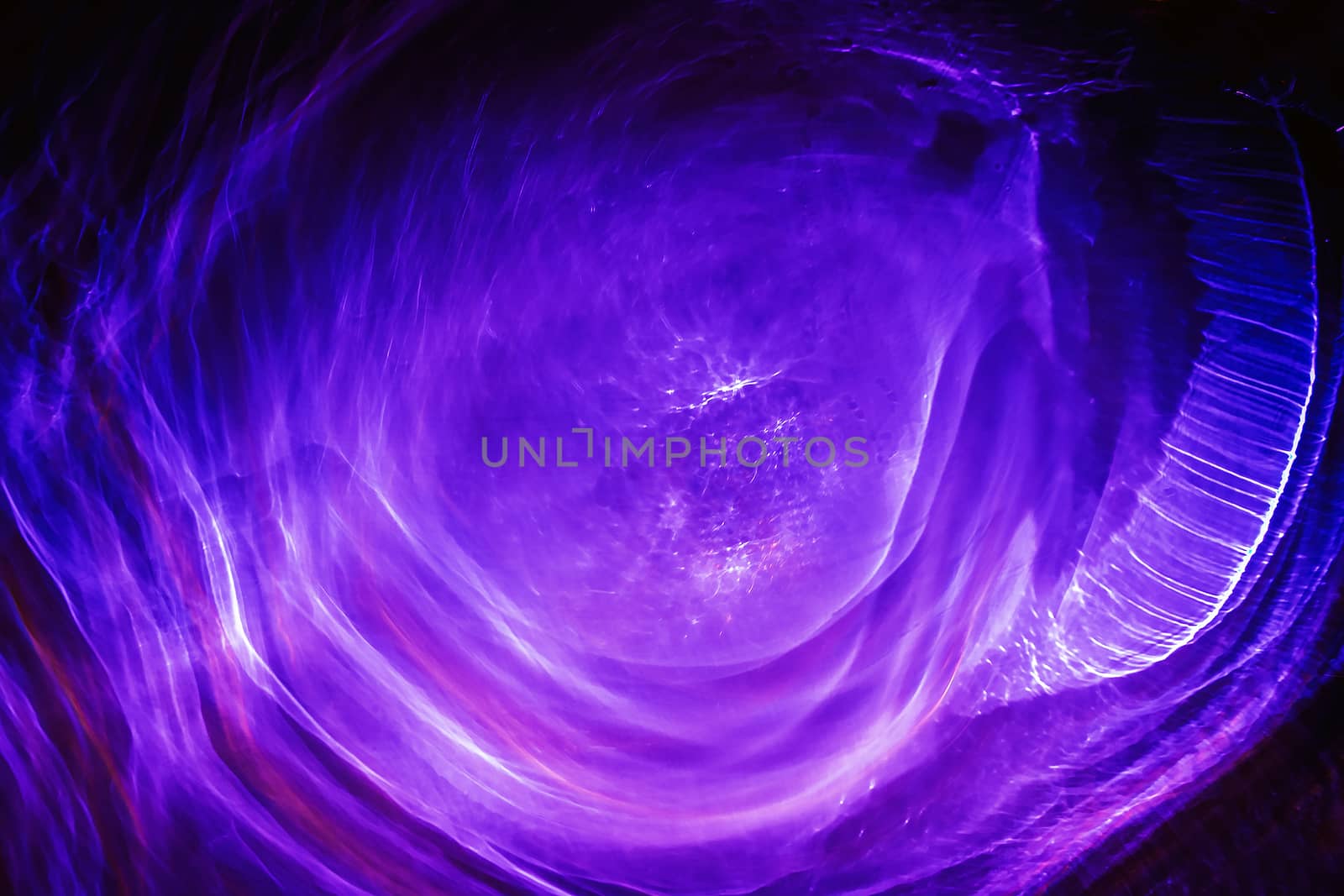 Space Background with Colorful Galaxy Clouds. Beautiful of universe. Abstract lens flare. Concept image of space or time travel background over dark colors and bright lights. Copy space.