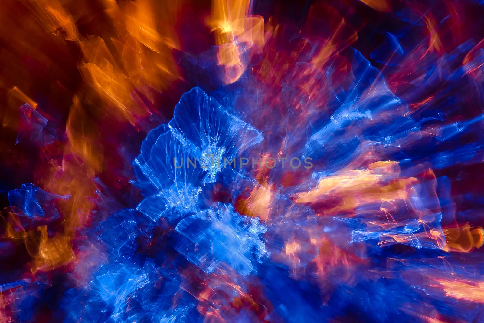 Abstract background. Explosion star with gloss and lines. Awesome beautiful nebula somewhere in outer space. Colorful space. Photo concept galaxies in deep space.