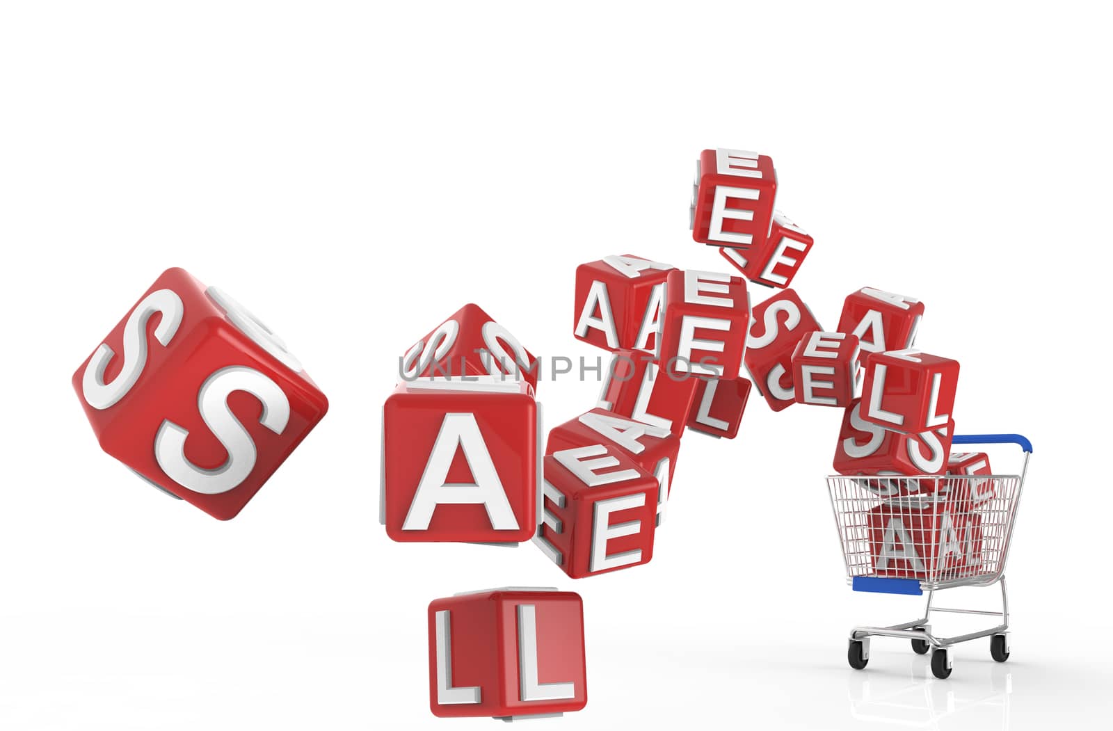 3d shopping cart sale by everythingpossible
