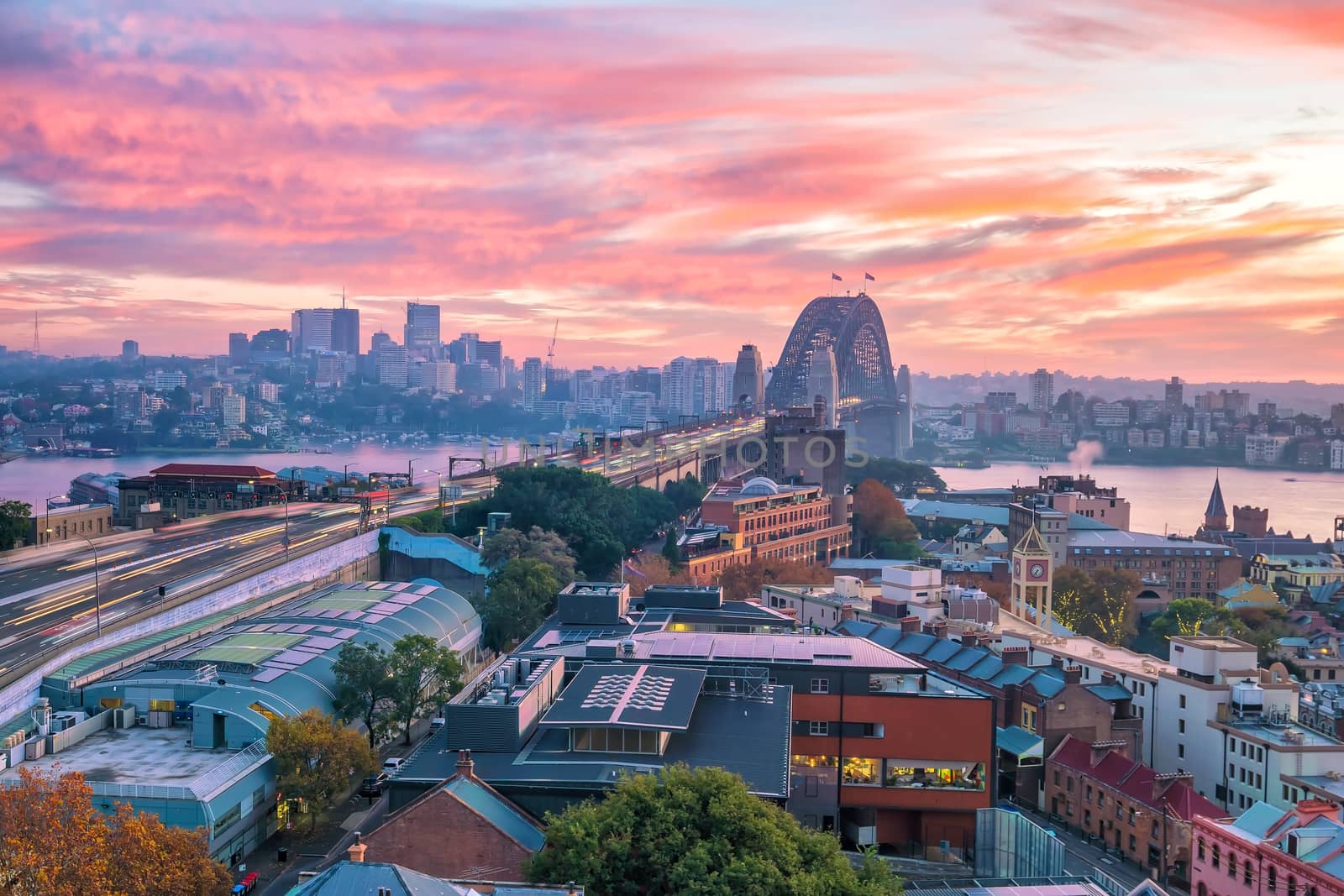 Downtown Sydney skyline in Australia by f11photo