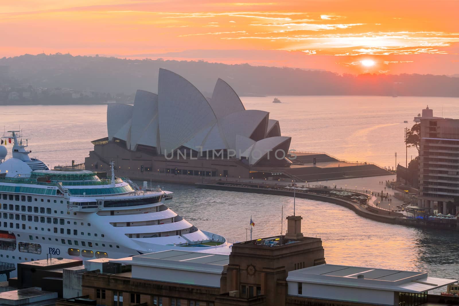 Sydney Opera House with city skyline, Sydney, Australia by f11photo
