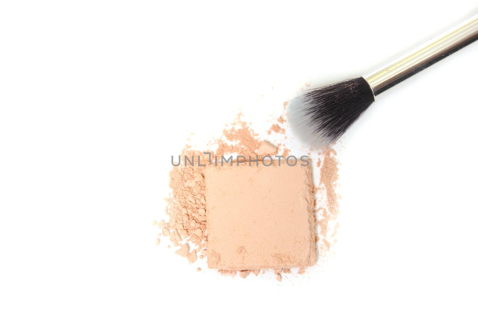 Broken Eyeshadow With Brush on White by Marti157900