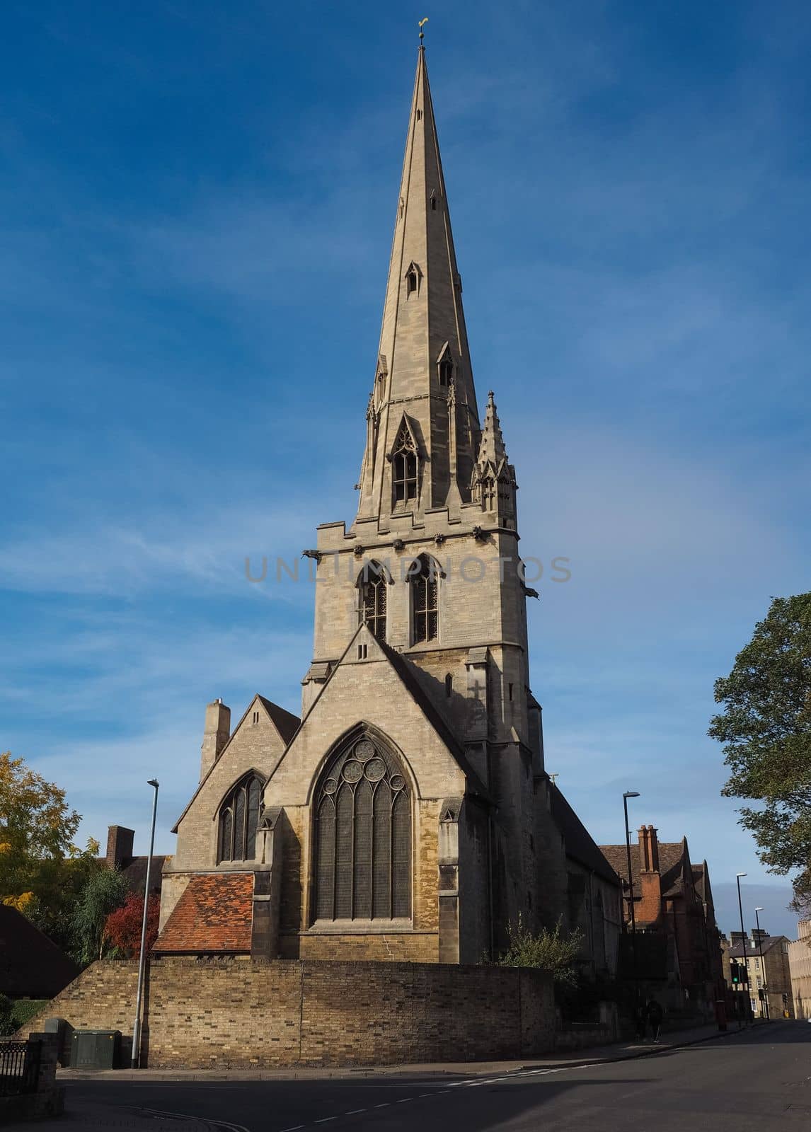 All Saints gothic church in Cambridge, UK
