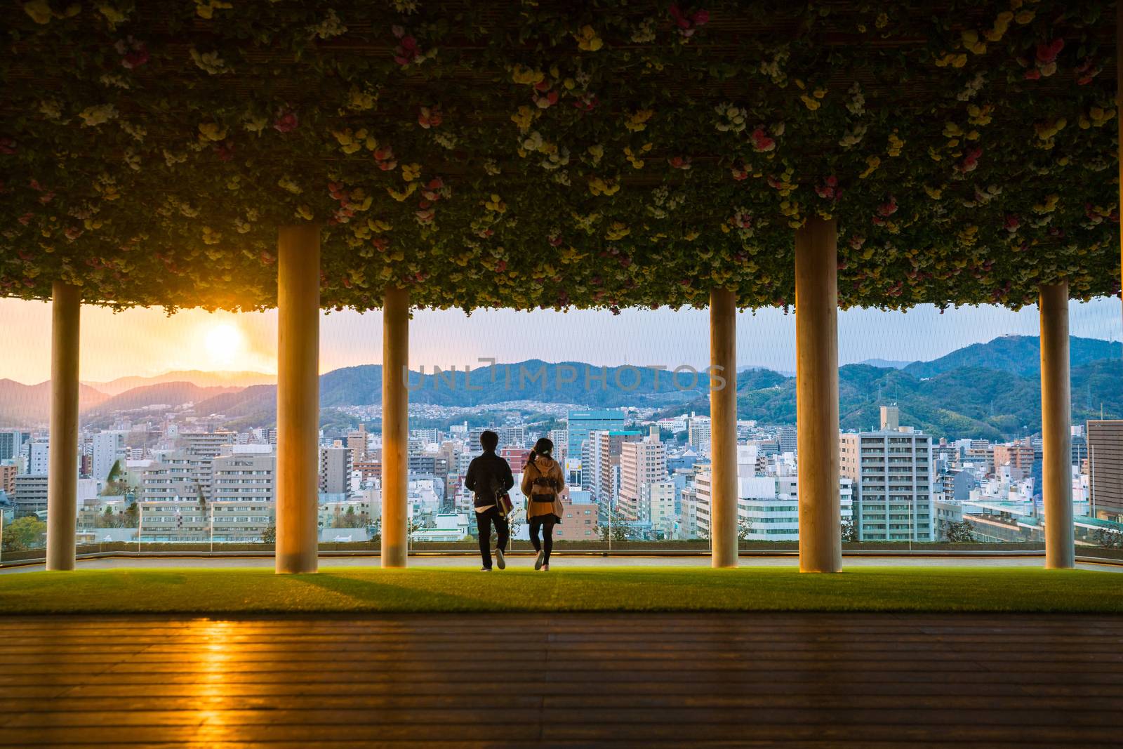 Hiroshima Peace Memorial from top view in Hiroshima by f11photo
