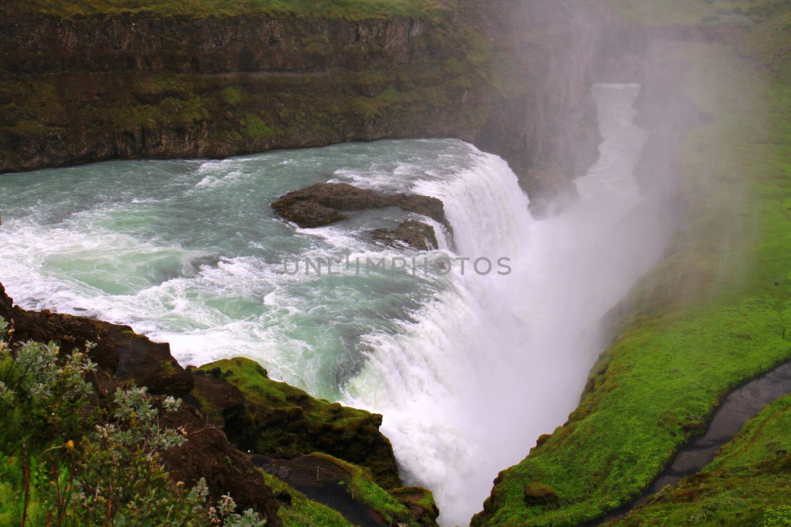 Gullfoss waterfall, Iceland by Jindrich_Blecha