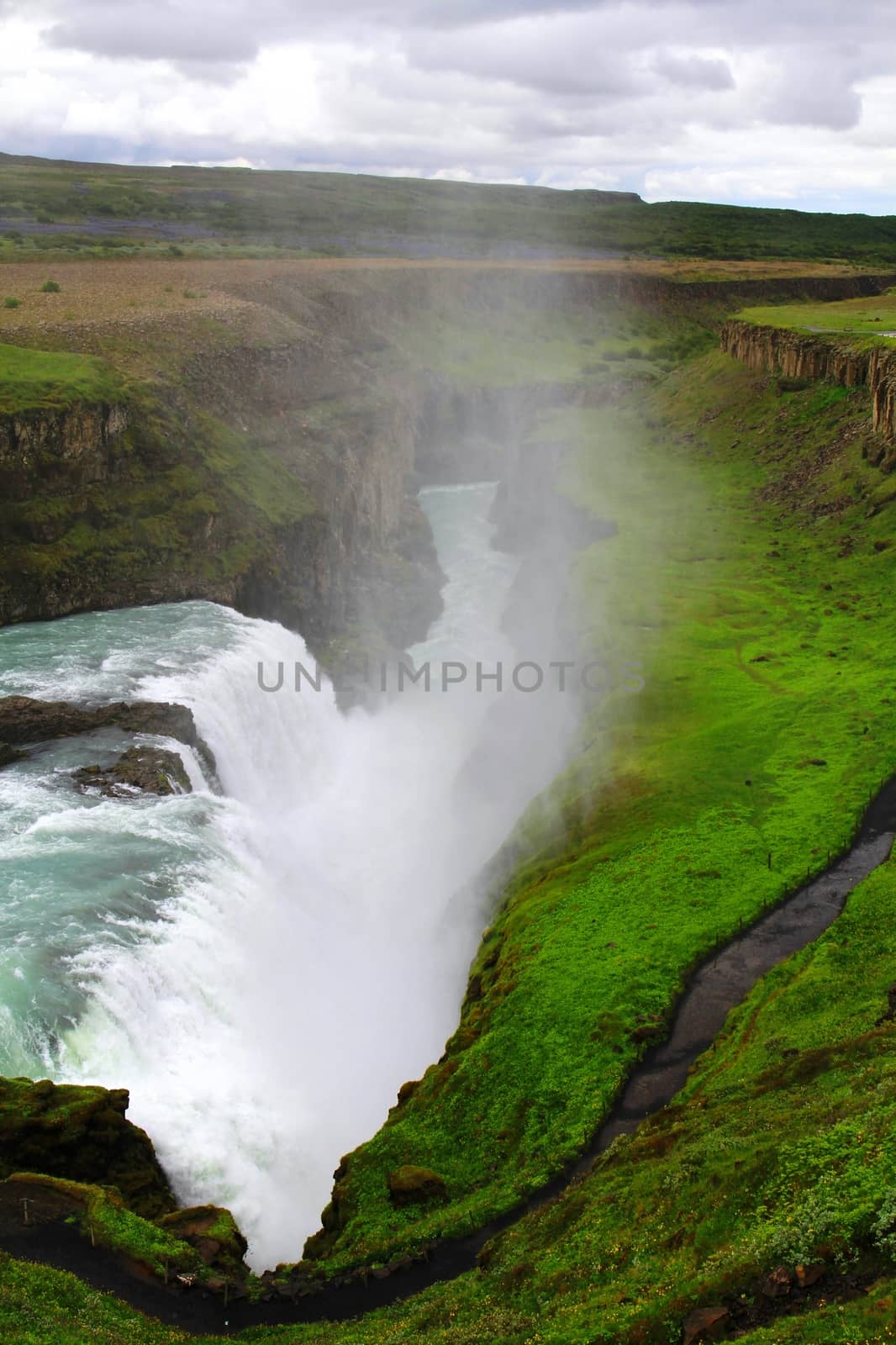 Gullfoss waterfall, Iceland