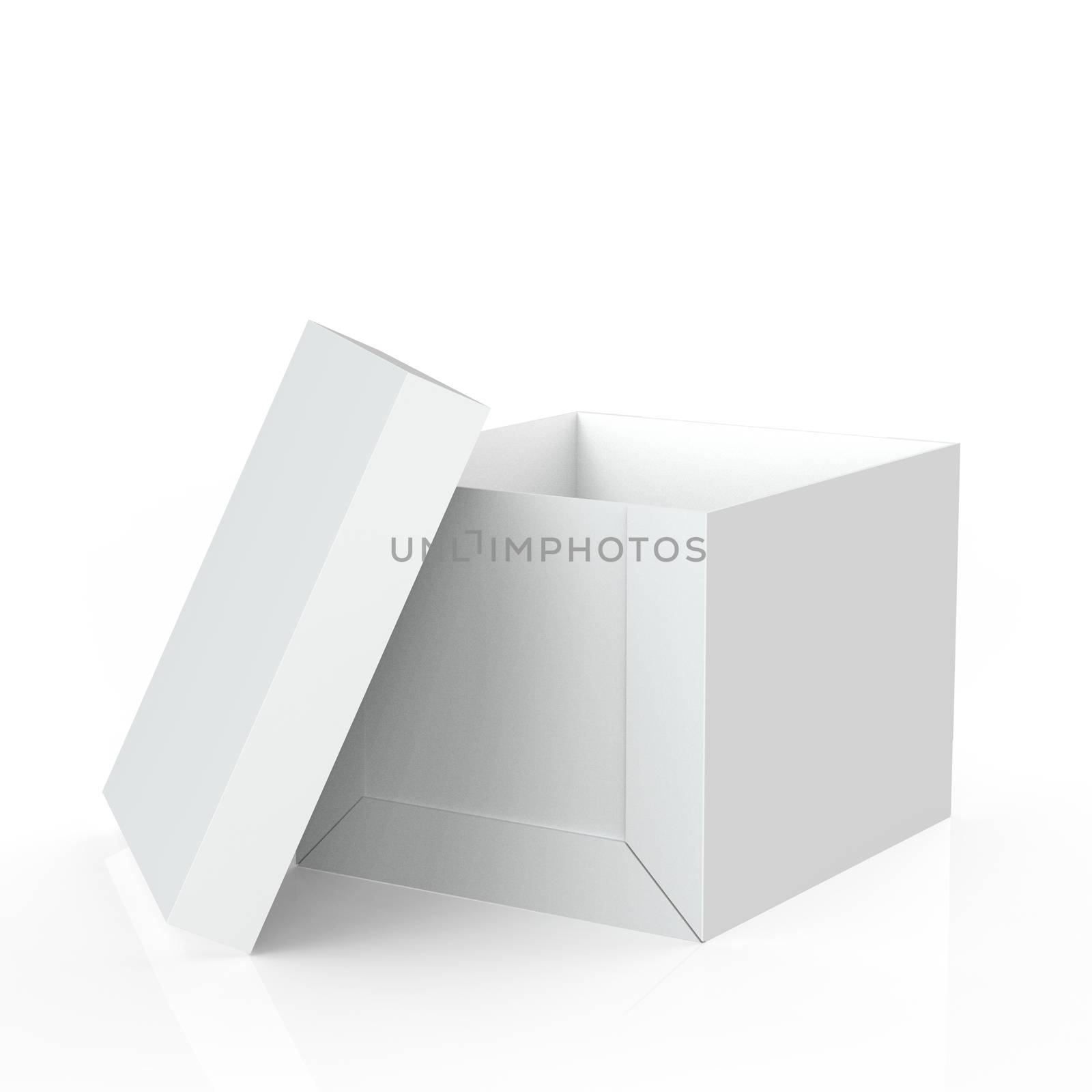 blank boxes on white background