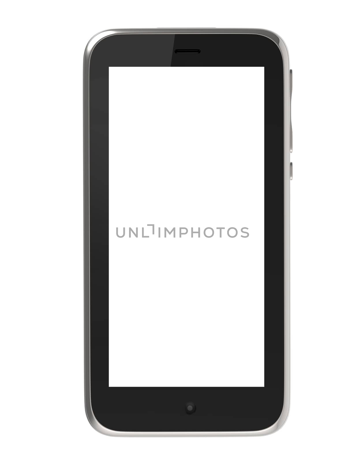 mobile phone with blank screen  by everythingpossible