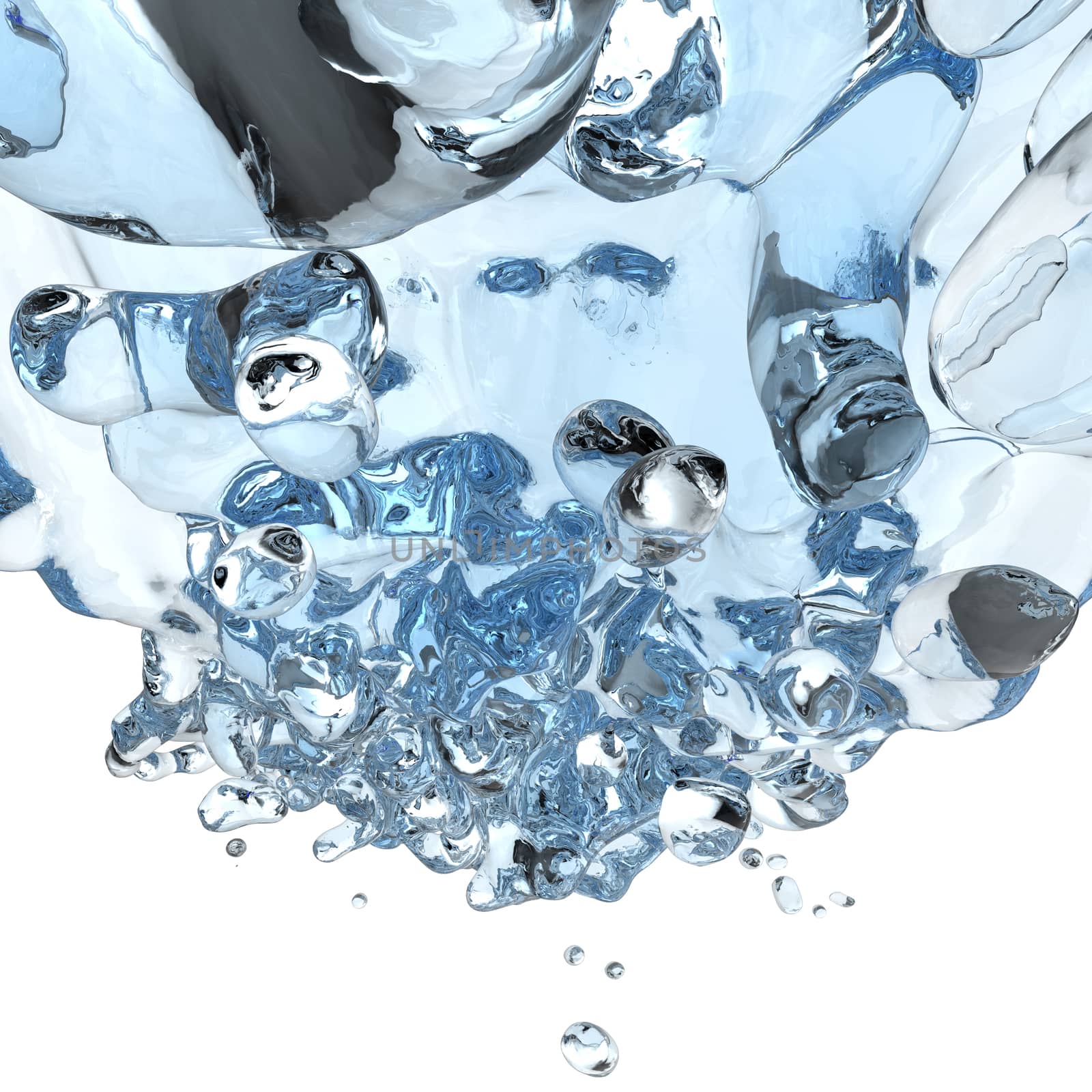 3d water pouring splash by everythingpossible