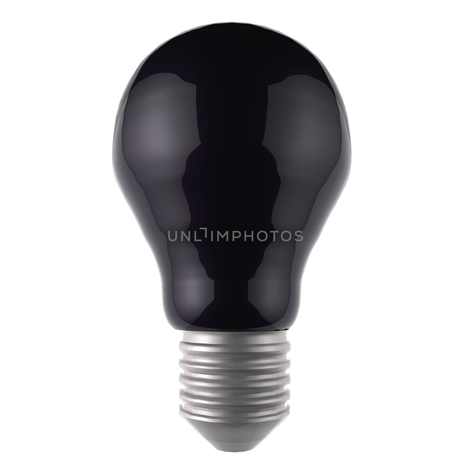 black light bulb 3d  by everythingpossible