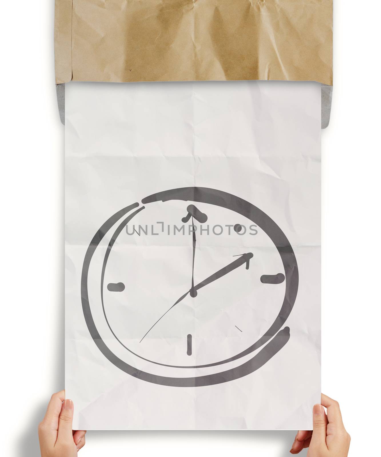 right on time as business concept  by everythingpossible